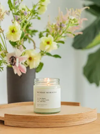 BROOKLYN CANDLE STUDIO Minimalist sunday morning