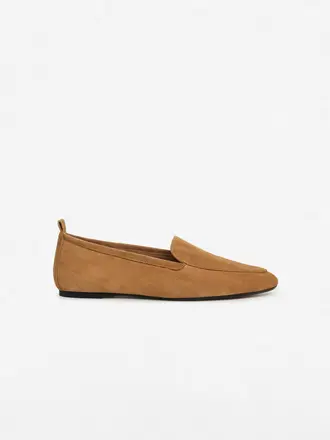 FLATTERED Cajsa suede cognac