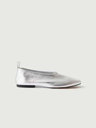 SOEUR Bala ballerine argent