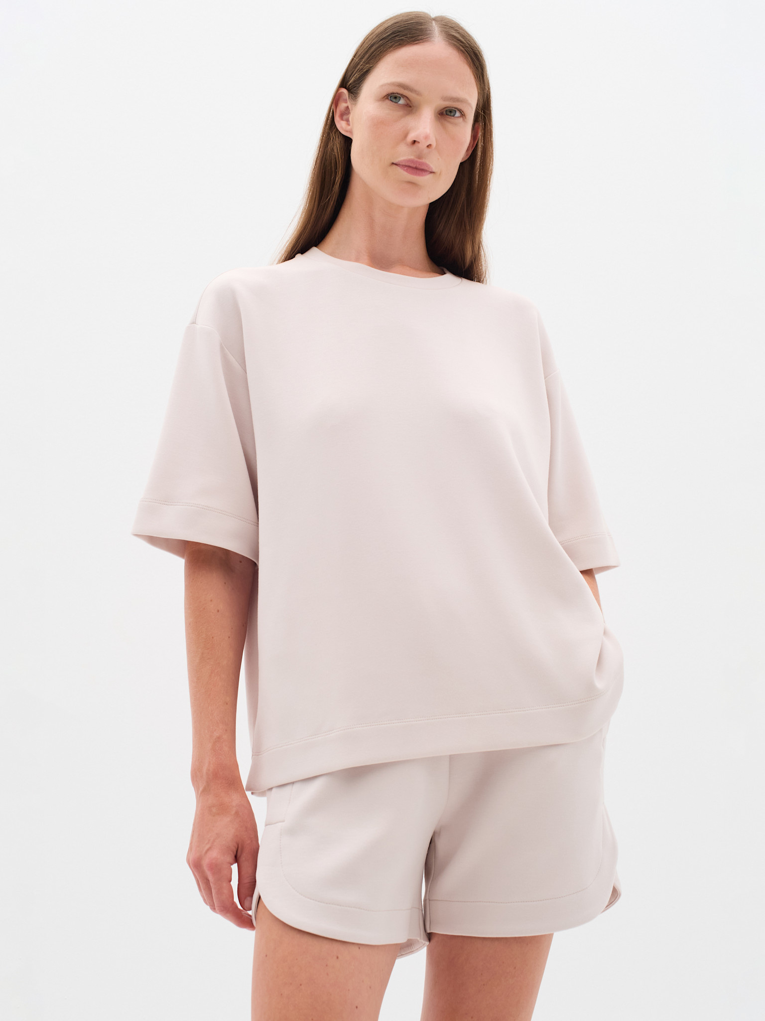 Pannie oversize t-shirt haze - Swell & Ginger