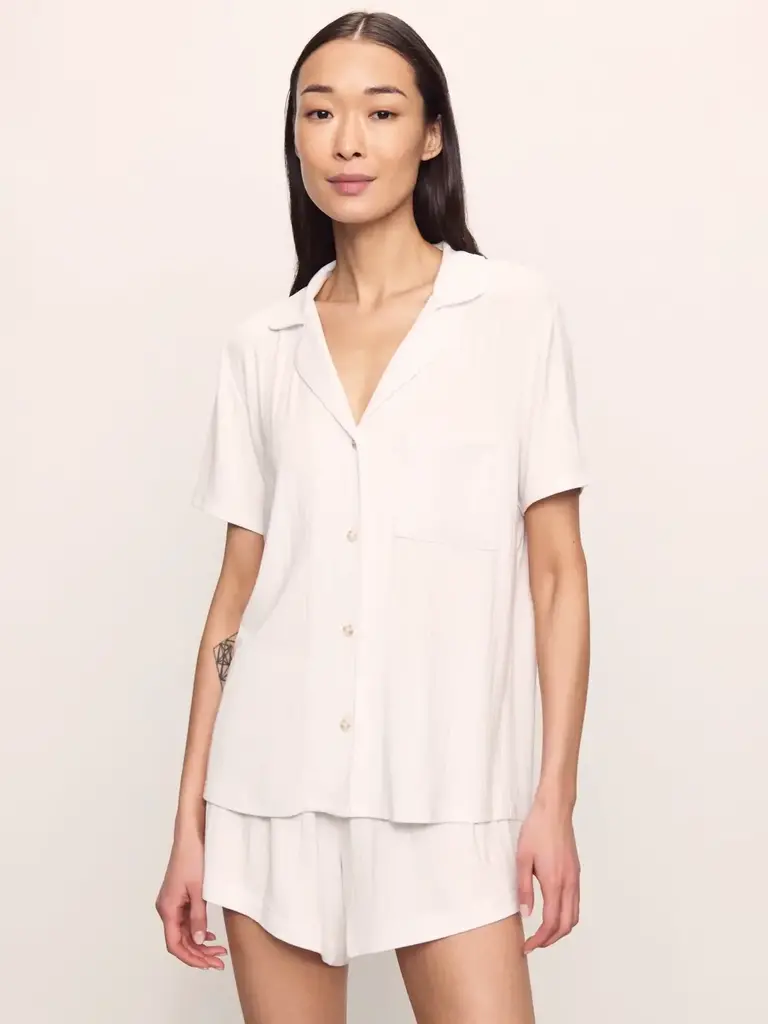 Gisele Rib Relaxed Short PJ Set Swell Ginger