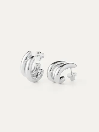 JENNYBIRD Florence earrings silver