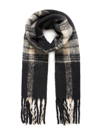 ICHI Alone scarf black