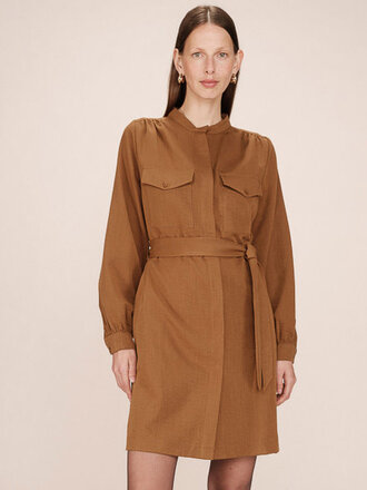 GRACE & MILA Serbia robe kaki brown