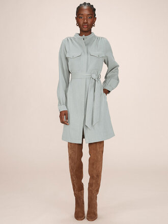 GRACE & MILA Serbia dress sauge