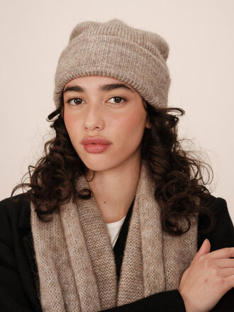 GRACE & MILA Sagittaire beanie greige
