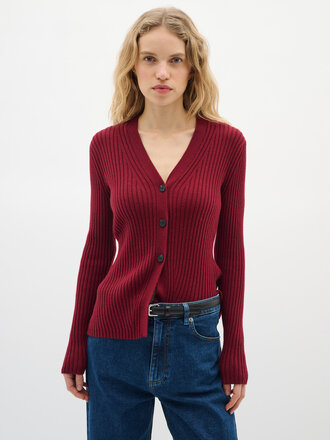 INWEAR Gia cardigan cabernet