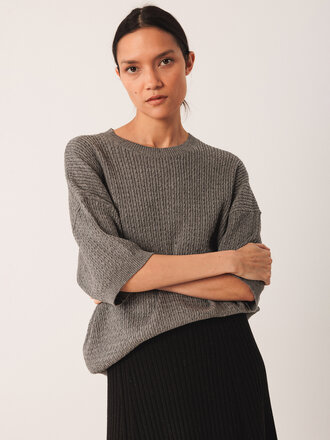 INDI & COLD Pattern knit pull RD491