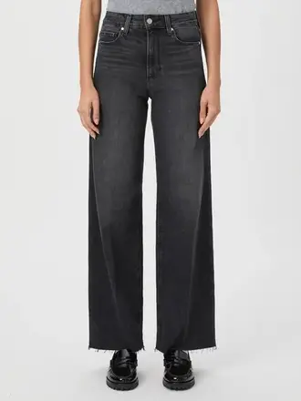 PAIGE Anessa denim black distressed