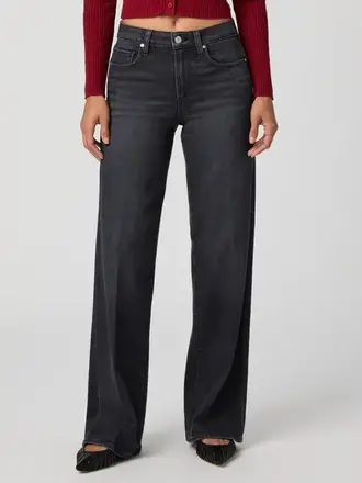 PAIGE Tatum long denim ink black