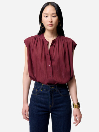 VANESSA BRUNO Clio blouse bordeaux