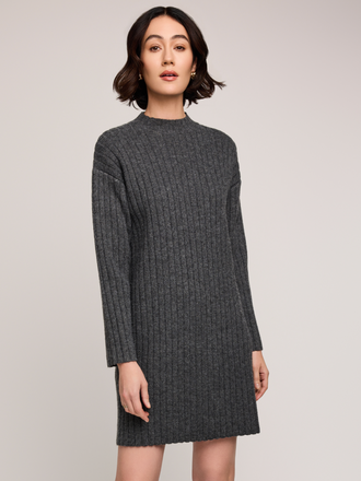 GENTLEFAWN Yvette robe tricot charcoal