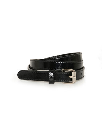 PART TWO Nacimo belt black shine