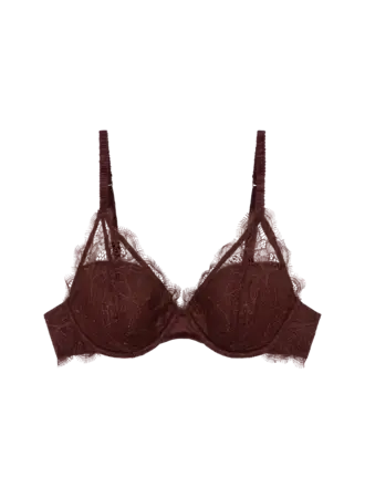 LOVE STORIES Gwyneth bra dark brown