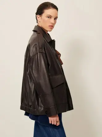 SESSÙN Harriboyd jacket coffee