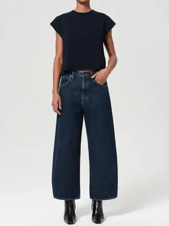 AGOLDE Low Curve crop jean pendulum