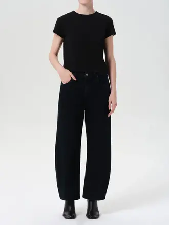 AGOLDE Low curve jeans  crushed