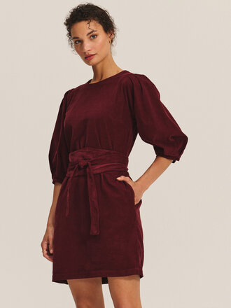 VELVET Zina dress bordeaux