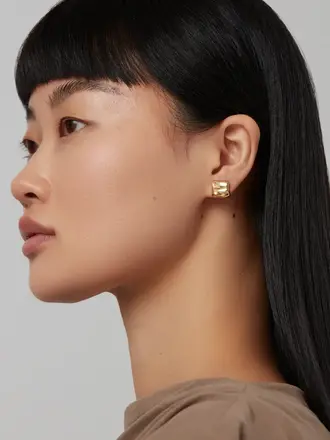 JENNYBIRD Mini sundra earrings gold