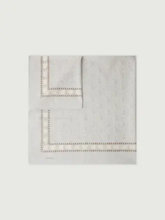 SOEUR Foulard classique clair blanc