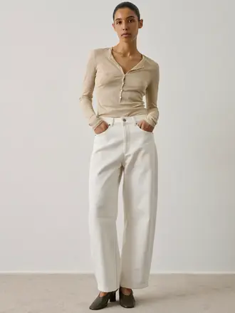 SOEUR Eliott denim blanc