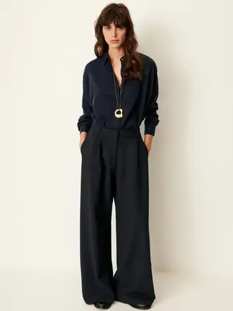 SESSÙN Lady D blouse navy