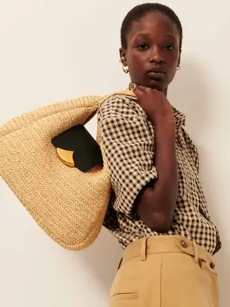 SESSÙN Florentina shirt sandblack