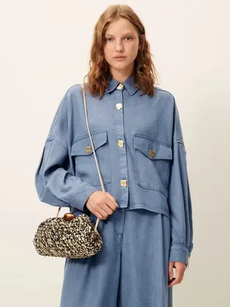 SESSÙN Balanca denim chemise