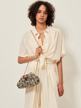 SESSÙN Alfassa blouse ecume