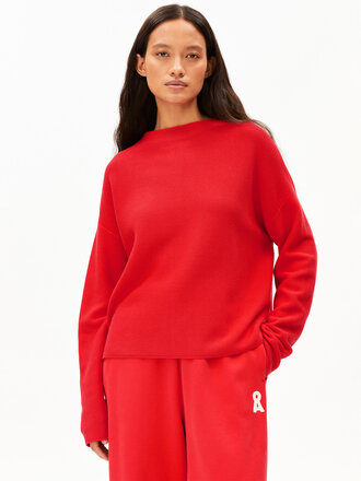 ARMED ANGELS Merinaa pull red