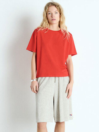 AMERICAN VINTAGE Fizvalley t-shirt fraise