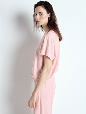 AMERICAN VINTAGE Ypa loose t-shirt glacage