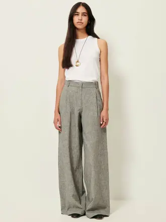 SESSÙN Provencot pant whiblack