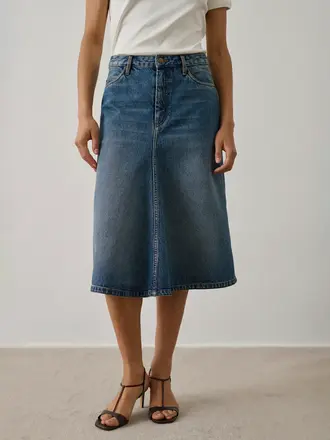 SOEUR Halo jupe denim