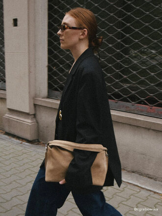 FLATTERED Hera sac à main suede sand