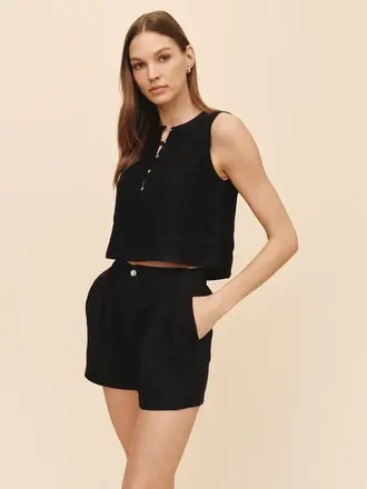 BELLA DAHL Half placket top