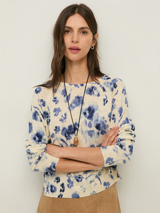 YERSE Yerse printed sweater