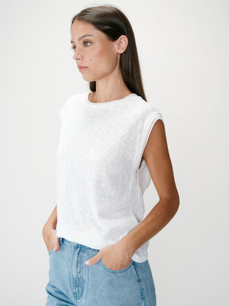 GRACE & MILA Wallace cami ivoire