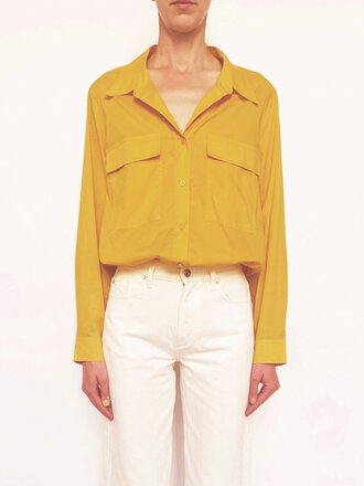 VANESSA BRUNO Dim shirt safran