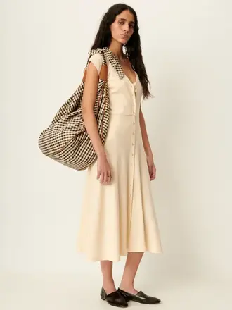 SESSÙN Nea dress fleur de sel