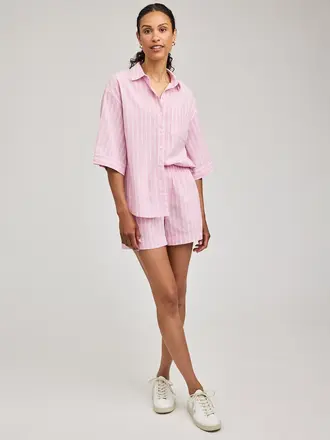GENTLEFAWN Blaire chemise carnation stripe