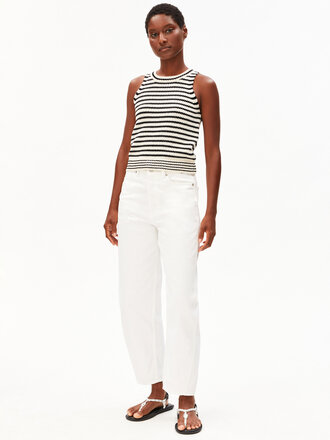 ARMED ANGELS Camisole tricot rayée