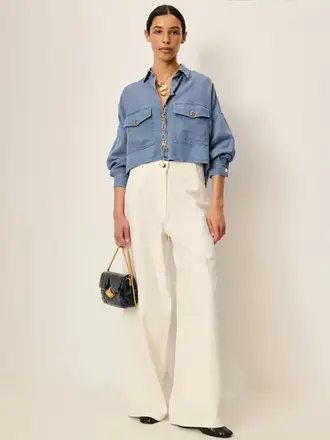 SESSÙN Balanca denim chemise