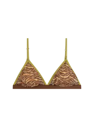 LOVE STORIES Uma bralette tiger