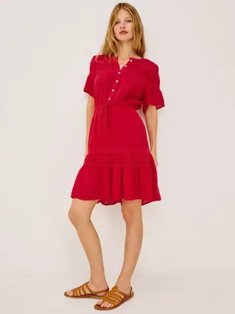 RAILS Winslow dress tomato