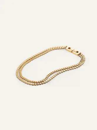 JENNYBIRD Double Amalfi bracelet gold