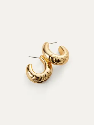JENNYBIRD Slim Nelle hoops gold
