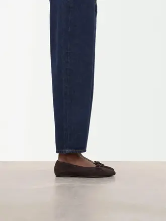 FLATTERED Blaise suede chocolate