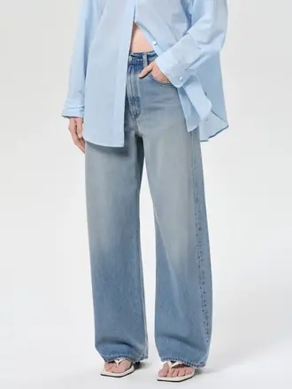 AGOLDE Low curve jean reset