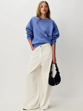 SESSÙN Chebbi sweatshirt italian blue